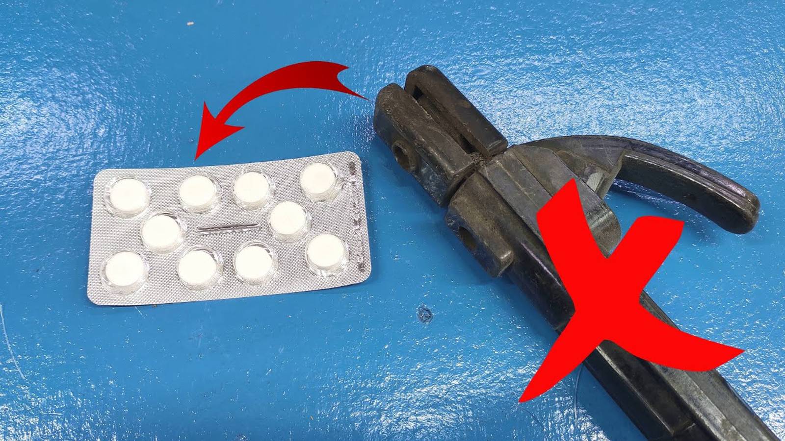 Сварка больше не понадобится, я приготовил аспириновый клей, который прочнее сварки!!! смотреть онлайн