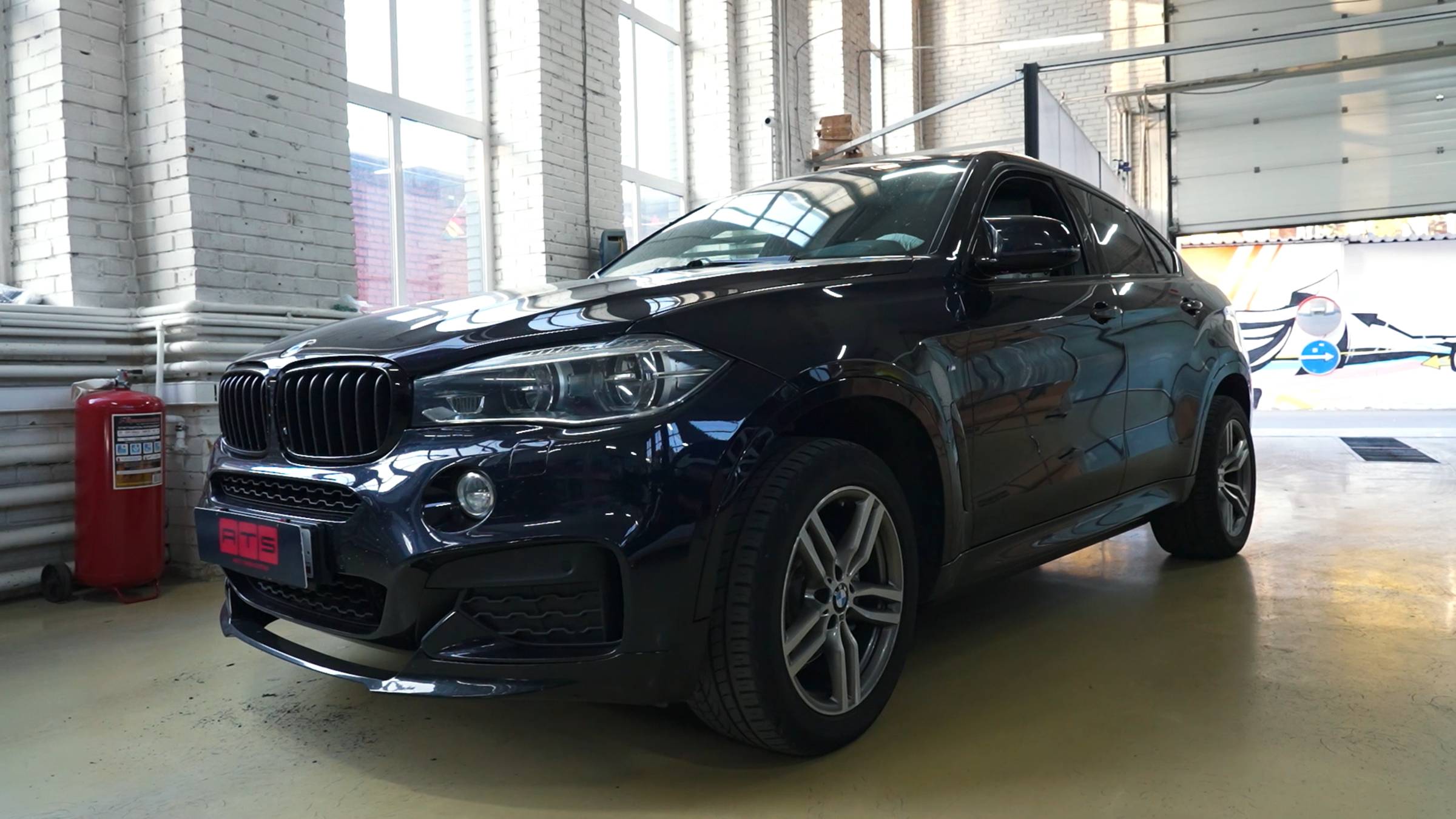 BMW X6 F16 ЭЛЕКТРОПОРОГИ ATS смотреть онлайн