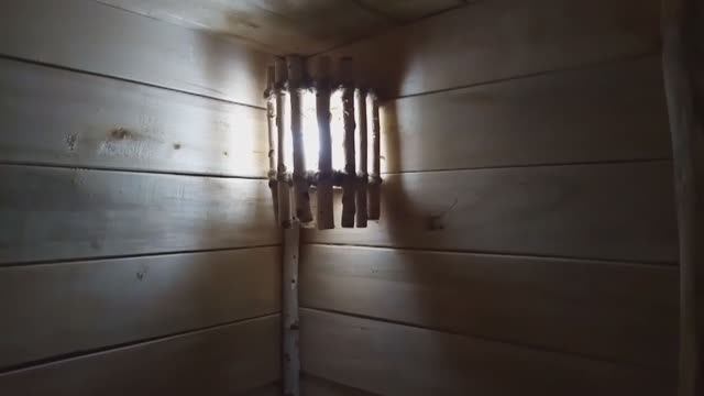 Светильник в парилке своими руками, в первобытном стиле (абажур) смотреть онлайн