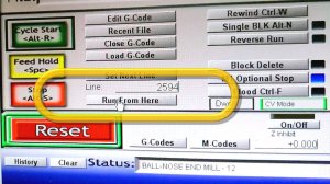 Как запустить с определенной строки выполнение программы в Mach3 на фрезерном ЧПУ | CNC router