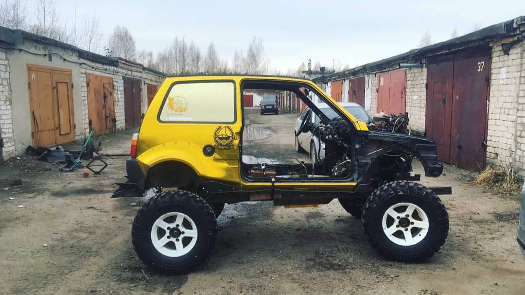 Установка кузова на оказию 2.0 вот как это было! смотреть онлайн