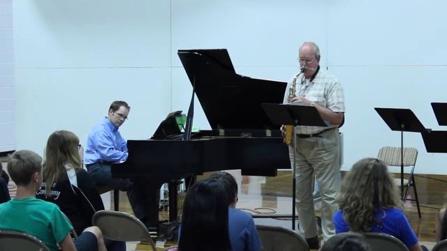 SLAC Saxophone Concert in Honor of Thomas Liley (8-5-13) смотреть онлайн