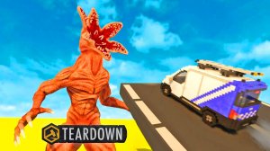 Car vs Demogorgon | Teardown