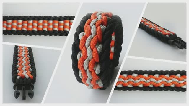 Браслет из паракорда Candy Tiger Modified(360P)