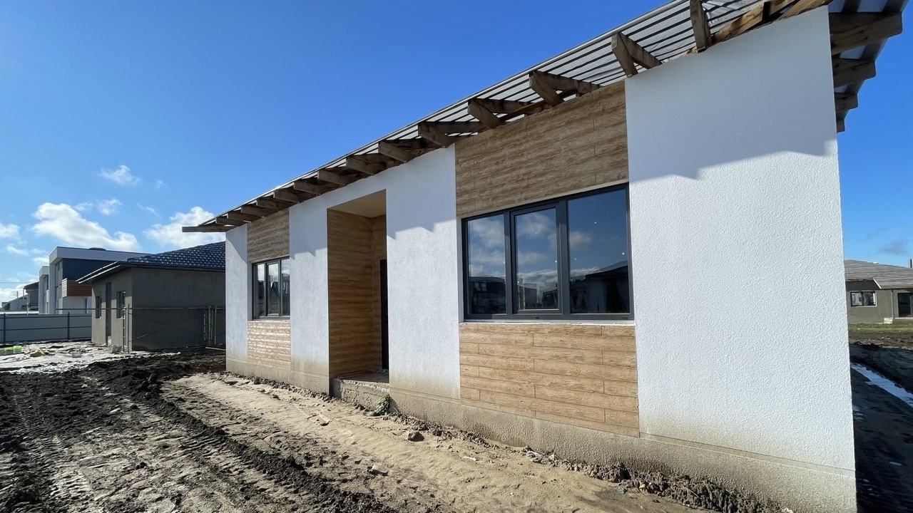 Новый дом 110 кв м в Коттеджном посëлке "Семейный" Витязево. смотреть онлайн