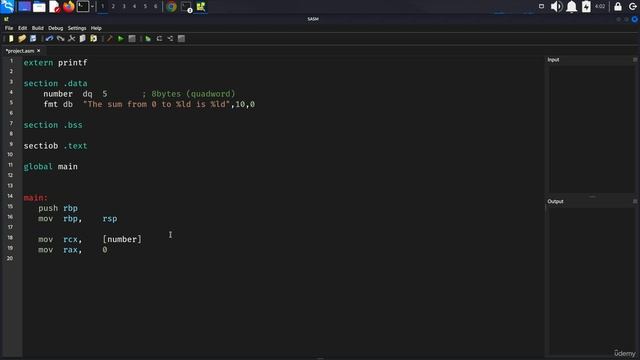 18. Assembly Project using Jump and Loop 1. Developing Loop and Calculator Project with Assembly смотреть онлайн
