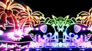 HICKORY -DICKORY DOCK+NEON OUTLINE EFFECTS+NEON EDGE ZOOM+BLAZING EFFECTS||ELEPHANT BREAK THE CLOCK