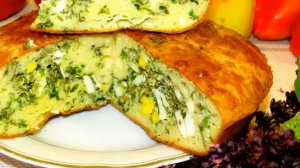 Рецептик для занятых. Всего работы то, смешали и залили. С такой начинкой вы не готовили, а это вкус