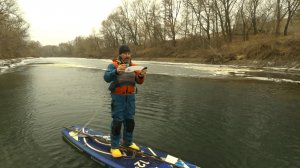 Как достать утопленный SUP плавник