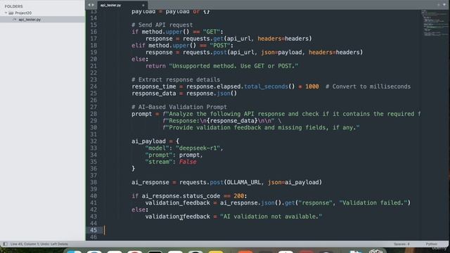 5 -Project 20 AI-Powered API Tester with DeepSeek AI смотреть онлайн