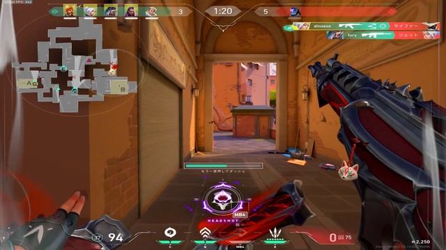 High sens = Aimbot the BEST CROSSHAIR in Valorant смотреть онлайн