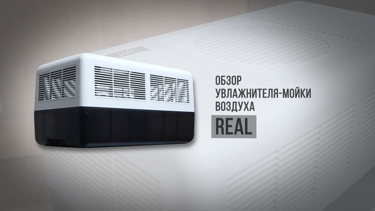 REAL — увлажнитель-мойка воздуха. Подробный обзор.