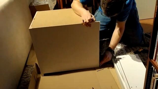 IKEA MALM Bedside Table Assembly