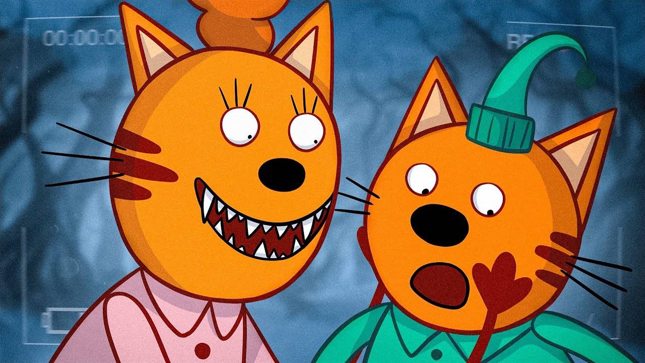 СТРАШНАЯ СЕРИЯ ТРИ КОТА - Не смотри! смотреть онлайн