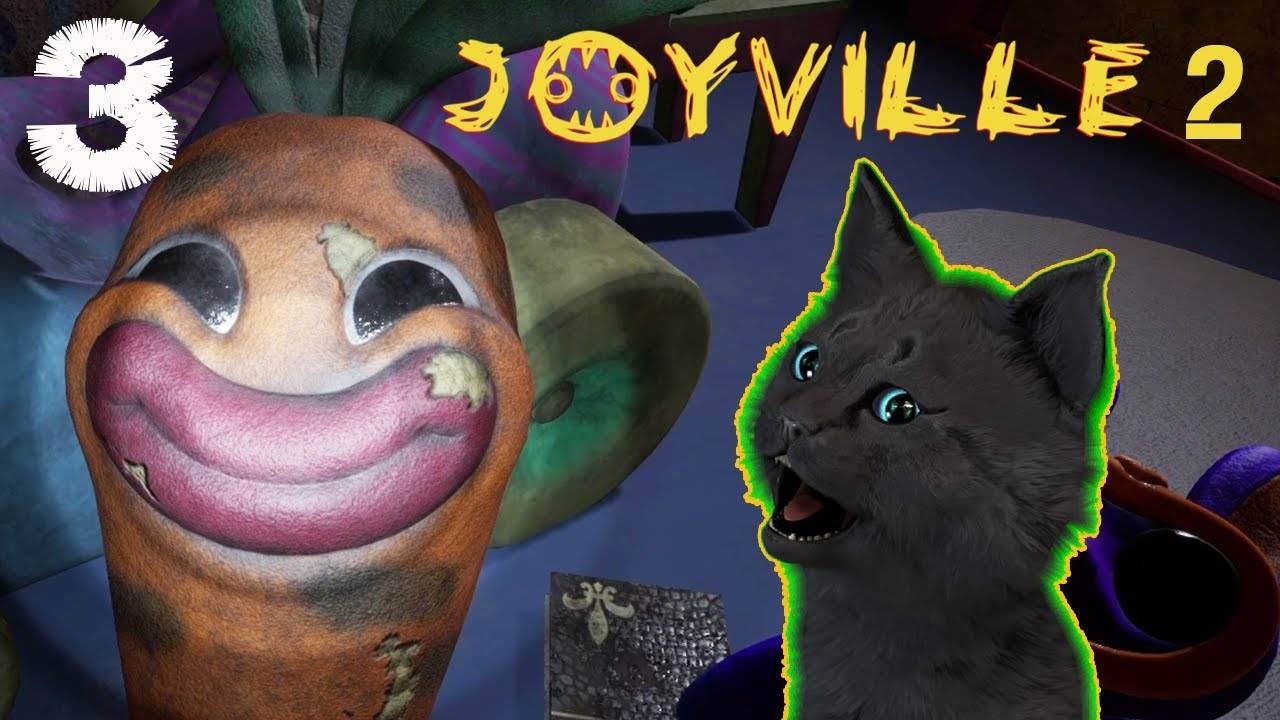 СУПЕР КОТ СПАС МОРКОВКУ И ПОБЫВАЛ В КИНОТЕАТРЕ JOYVILLE 2 🐱 ДЕТСКИЙ ХОРРОР #3 🐱 JOYVILLE 2 🐱 смотреть онлайн
