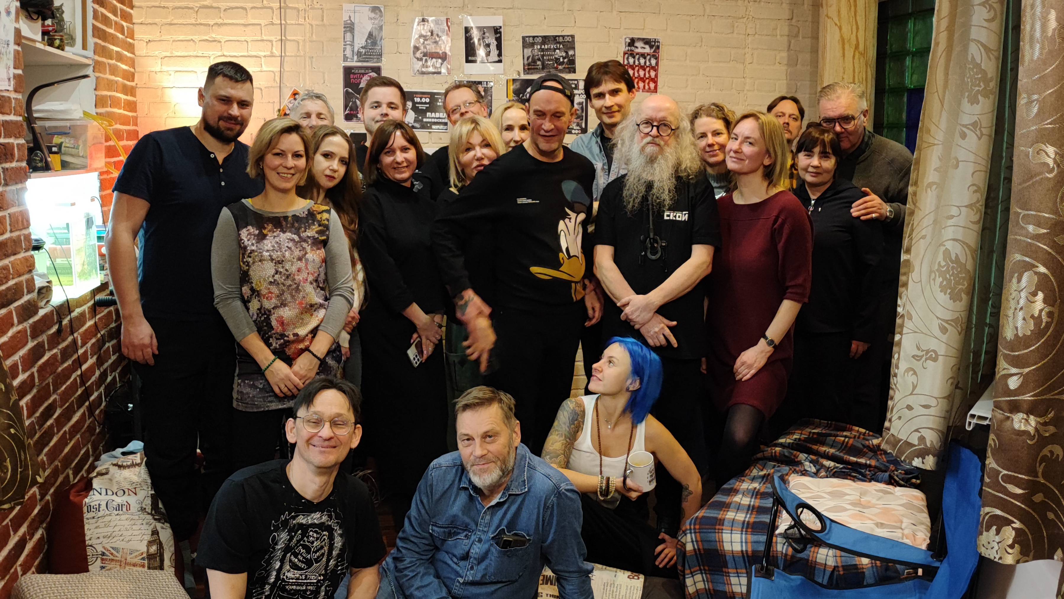 Евгений Блинов и Сергей Летов (КовсмАнкины, квартирники в Туле)