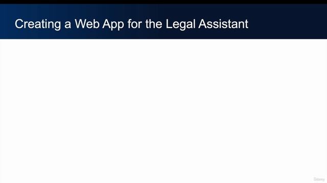 3 -Project 8 AI Legal Assistant with DeepSeek AI смотреть онлайн