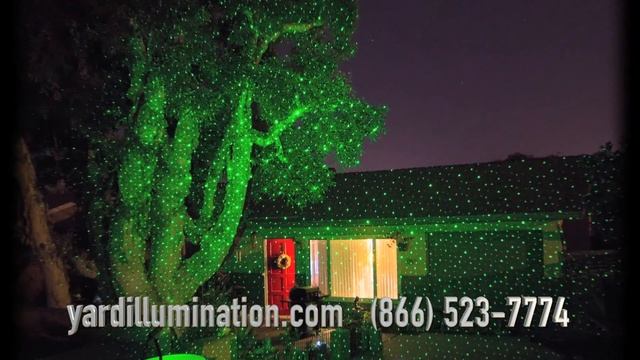 Illuminator Laser Christmas Lights смотреть онлайн