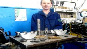 Гидронасос НШ-32 круглый, правый. Разборка, дефектовка.