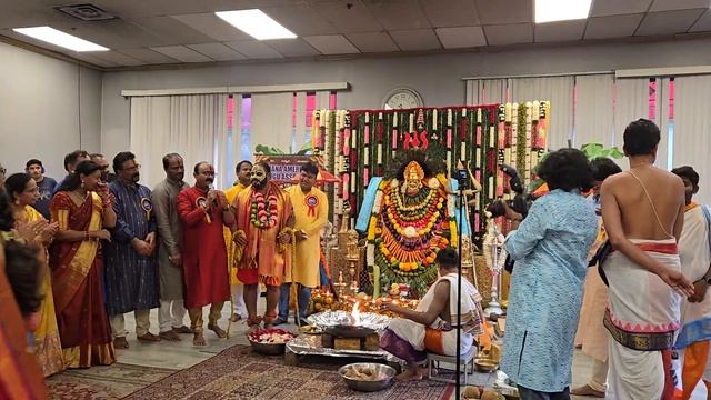 Raghu as Pothuraju# Bonalu 2024# MATA #Sai Temple Malvern PA#part 7 смотреть онлайн