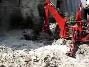 Мини экскаватор БЛ 21 навесной на трактор Беларус МТЗ 82