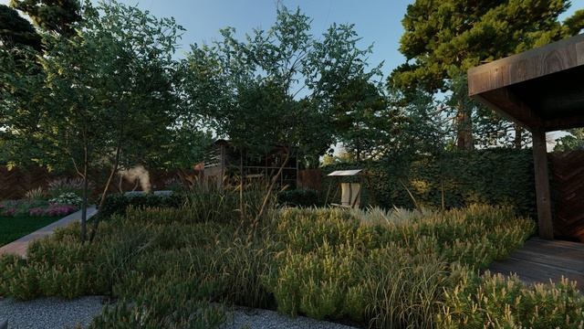 Ландшафтный дизайн проект от компании Royal Garden смотреть онлайн