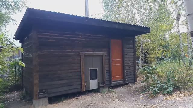 Бюджетная каркасная баня своими руками (утепленная стружкой, с утепленным полом) смотреть онлайн