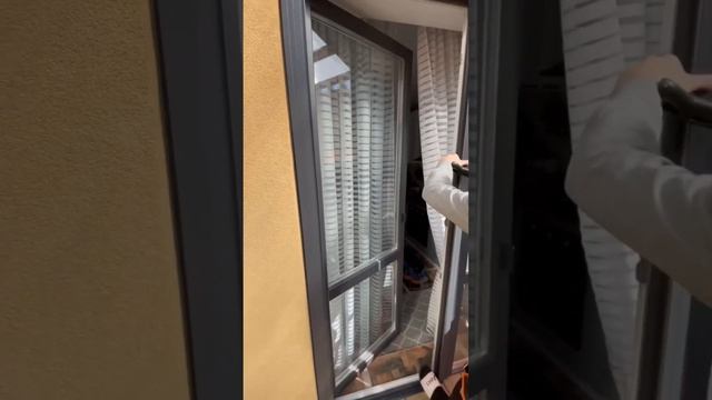 Монтаж москитной сетки плиссе МОСКИТОС про40