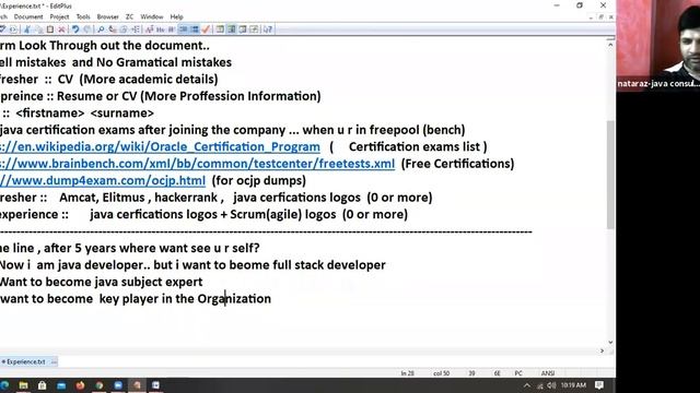 Resume Preparation and Interview Tips Session-1 смотреть онлайн