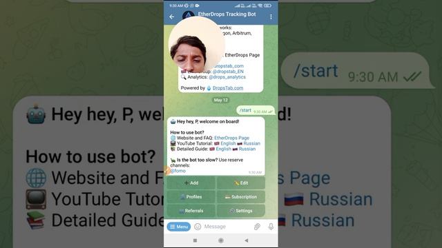Ether Drop Tracking Bot through Smart Contract in Telegram #metaforce #crypto #blockchain смотреть онлайн