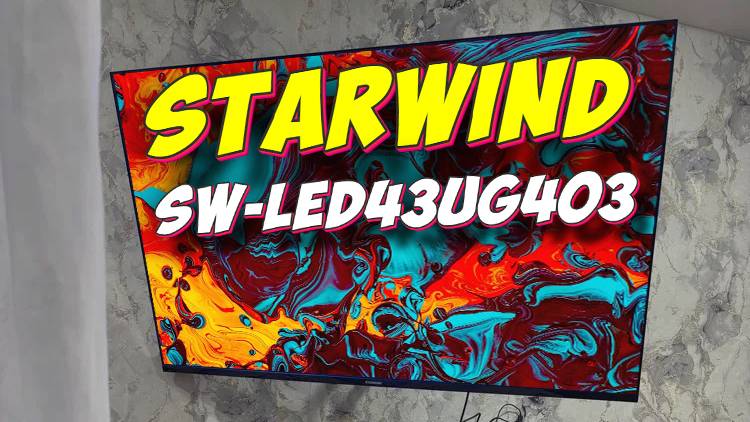 Телевизор Starwind 43 SW-LED43UG403 смотреть онлайн