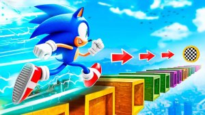 Как далеко Соник сможет пробежать по Сломанной дороге в ГТА 5! (GTA 5 Online)