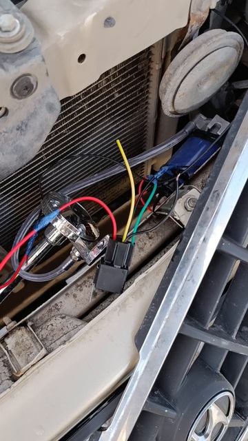 как подключить сигнал,,дудки,, через реле!