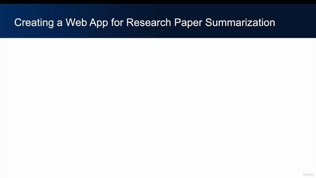 5 -Project 25 AI Research Paper Summarizer with DeepSeek AI смотреть онлайн