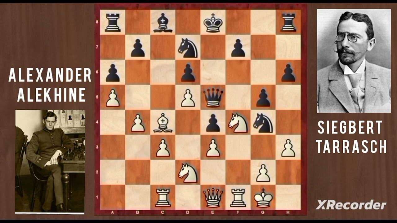 #chess #Chess legacy: Alexander Alekhine vs Siegbert Tarrasch, 1914, Mannheim Germany смотреть онлайн