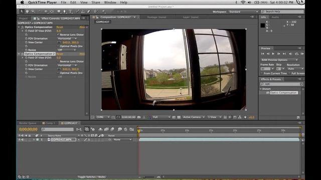 GoPro De-Fisheye Tutorial - Best Method смотреть онлайн