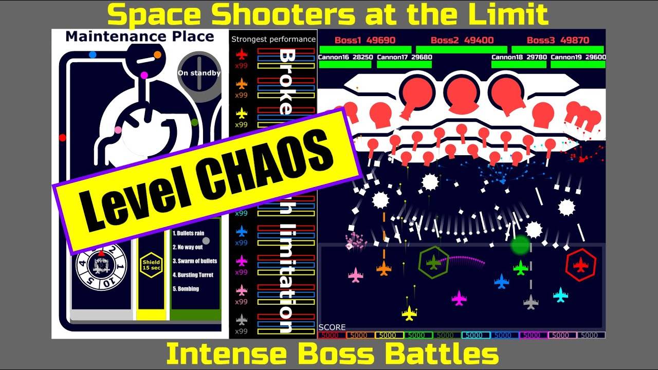 143. Космический шутер. Все против Босса | Space Shooter. All VS. Bosses | Кто победит? смотреть онлайн
