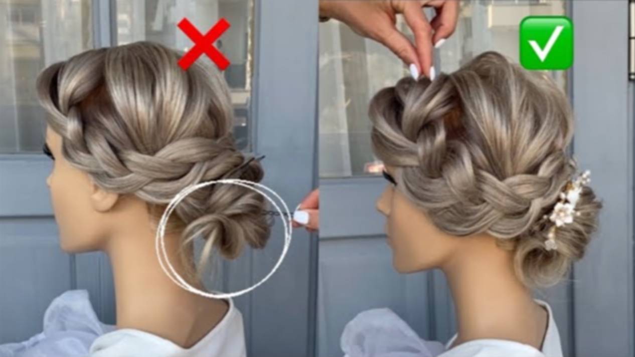 Как сделать объемный пучок? смотреть онлайн