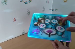 Детская музыкальная ударная установка - купить