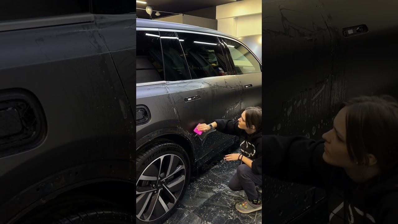 Оклейка матовой плёнкой СПБ #car #ppfwrap #carppf #detailing #carwrap #оклейкаавто #wrap #ppf смотреть онлайн