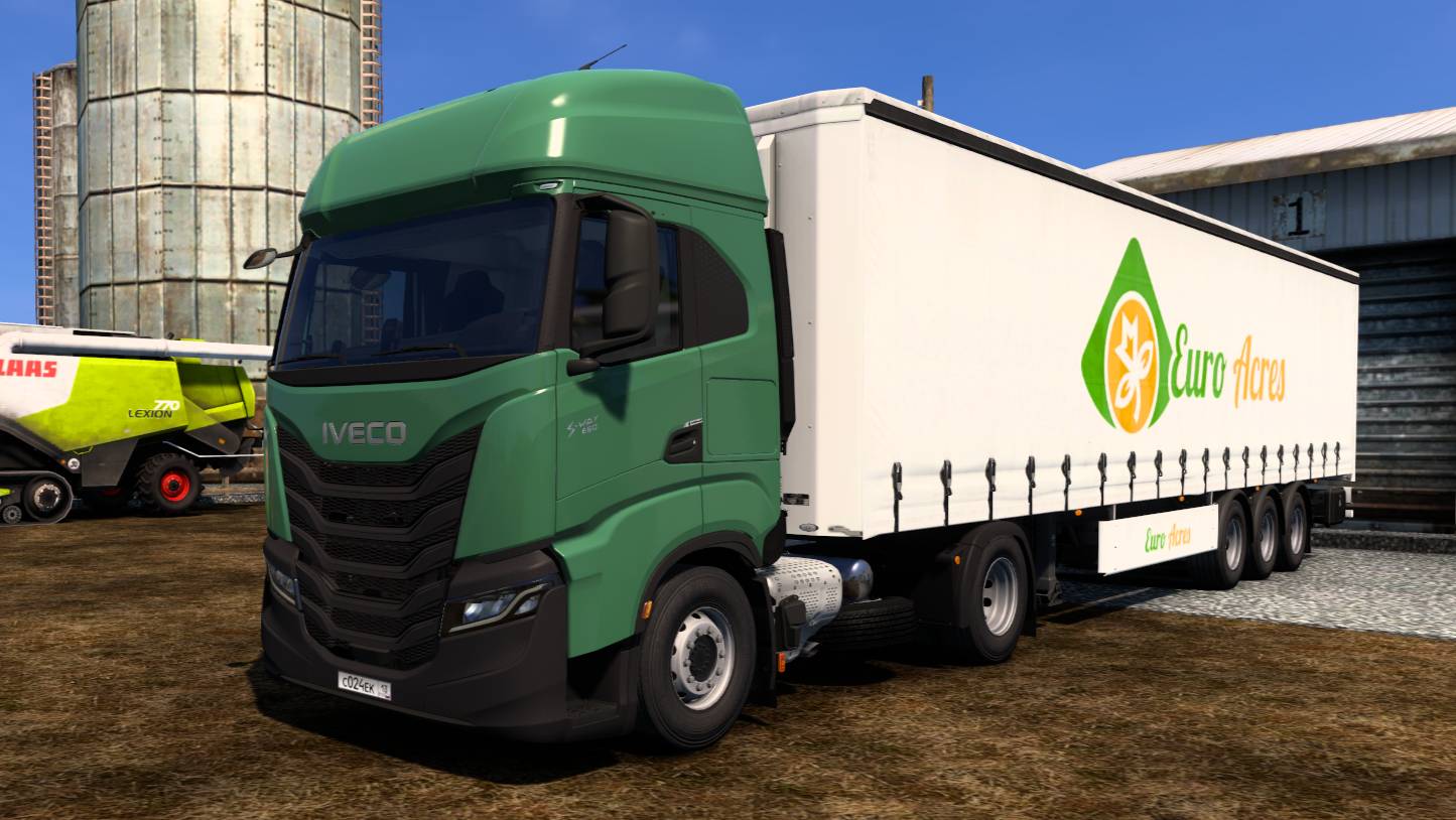 Euro Truck Simulator 2, рейс Валдай - Вышний Волочёк. смотреть онлайн