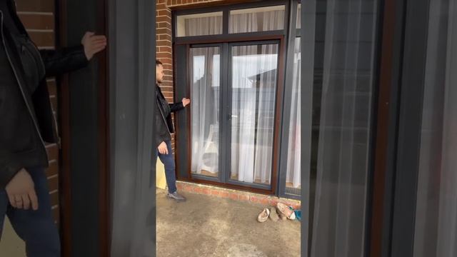 Установка москитной сетки плиссе 40PRO