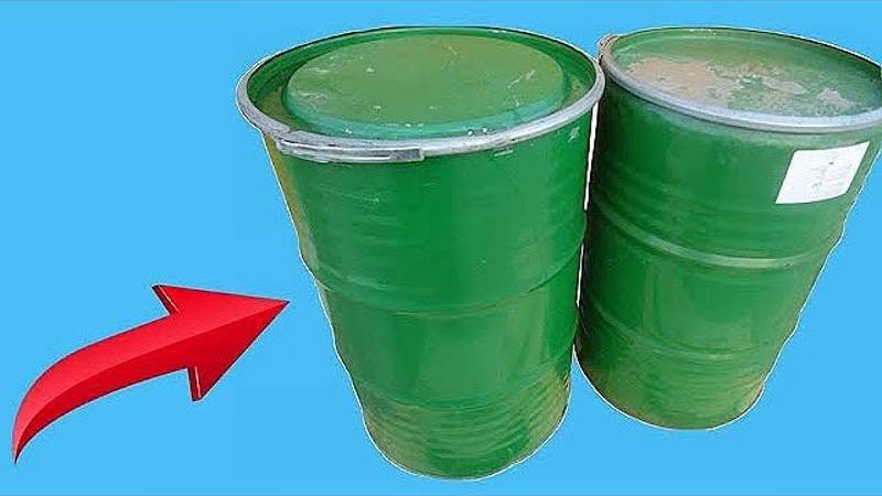 Шикарная идея из металлической бочки! смотреть онлайн