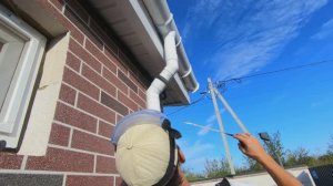 Как смонтировать водосточную систему КОНСТРУКТОР своими руками