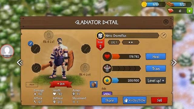 Gladiator Heroes: Clan War Games Mission 11-15