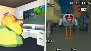 😨 Заснял Длинноногого на Камеру в Чикен Ган! Тёма Chicken Gun