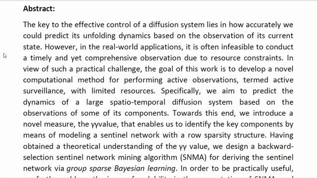 Active Surveillance via Group Sparse Bayesian Learning смотреть онлайн