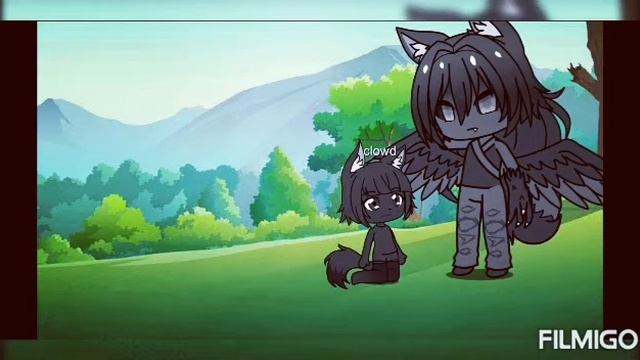 Clowd meet Lily's alpha wing wolf form смотреть онлайн