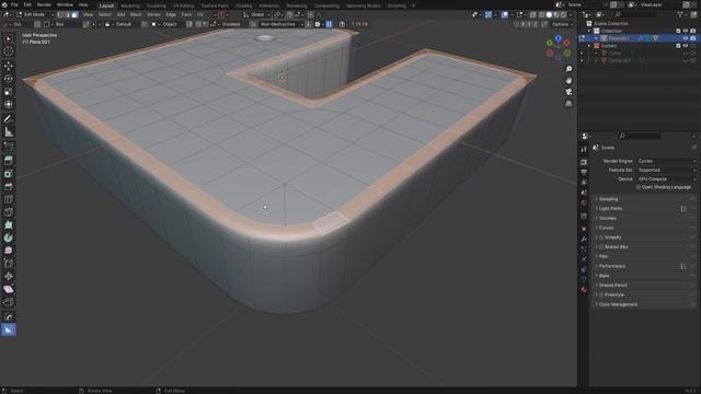 Blender Subd Modeling For Hard Surface Tutorial смотреть онлайн