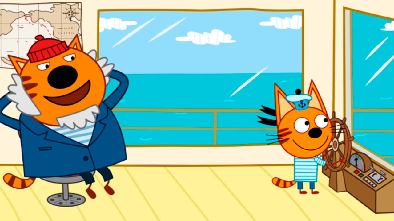 ТРИ КОТА Развивающий мультик пазл для малышей - Мультфильм для детей смотреть онлайн